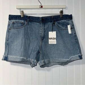 Gap Best Girlfriend Short NWT‎ Size 31 TALL Frayed Hem Jean Denim